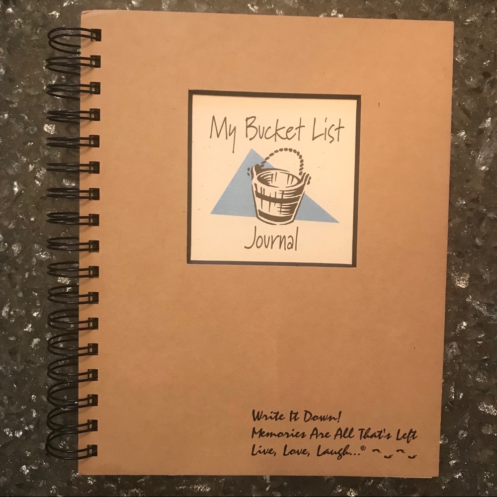 “My Bucket List” Spiral Journal